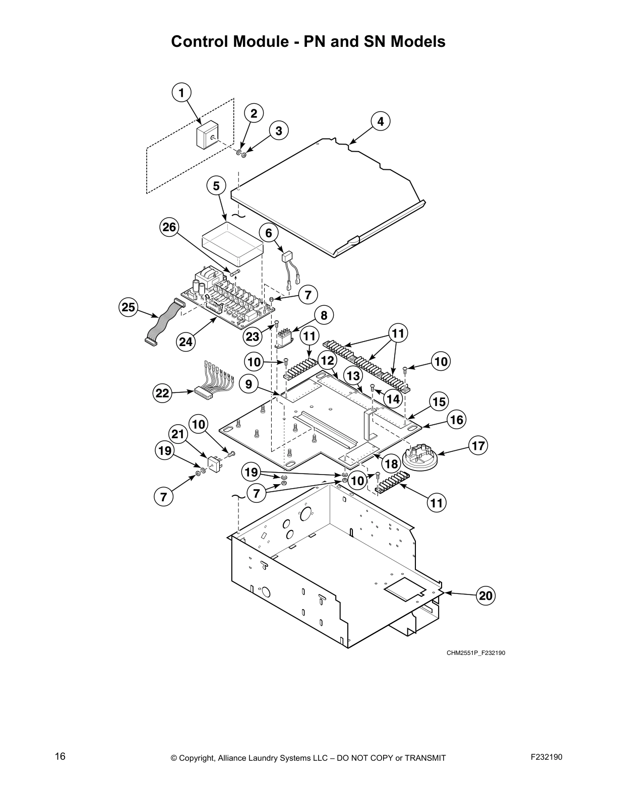Control Module - PN and SN Models