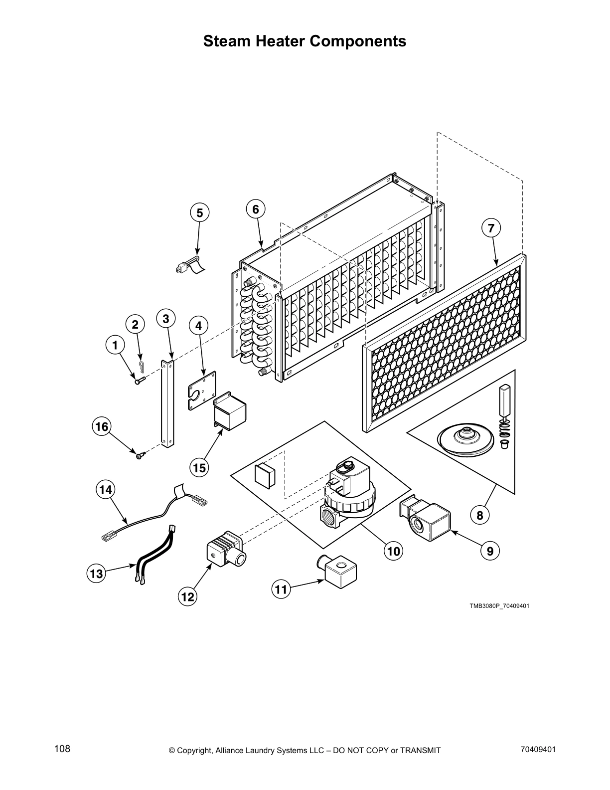 Steam Heater Components