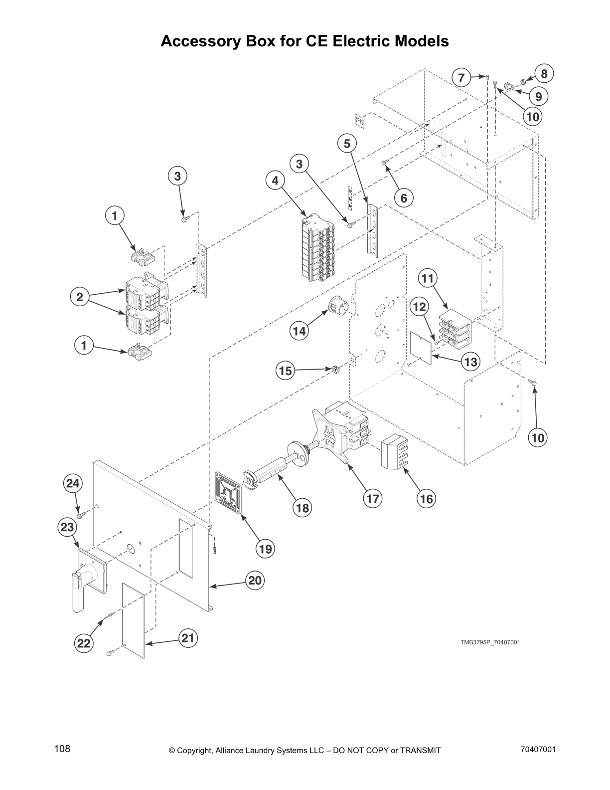 Accessory Box for CE Electric Models