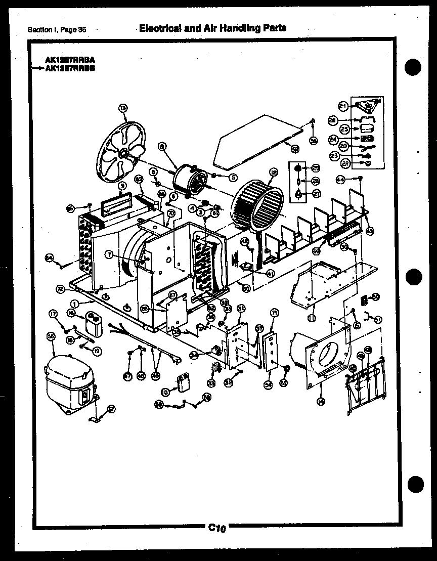 17 - ELECTRICAL AND AIR HANDLING PARTS