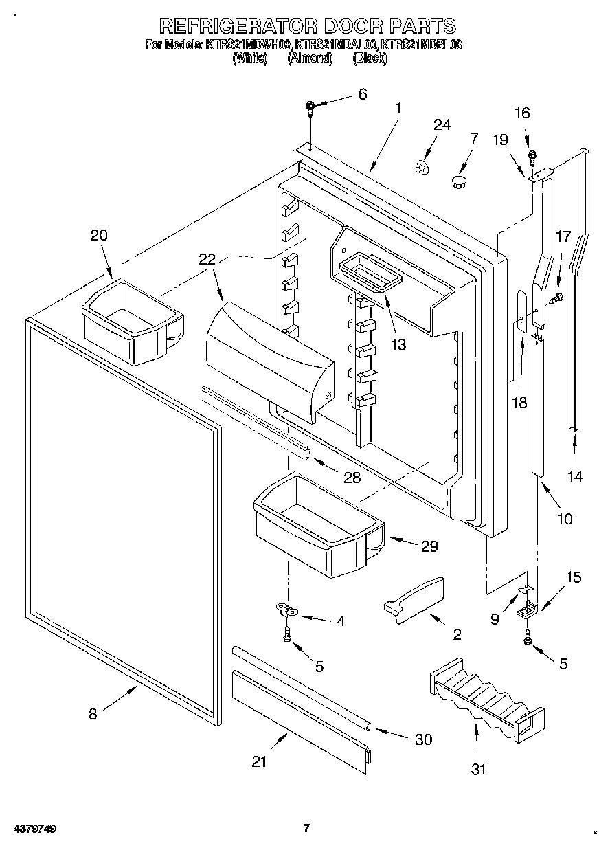 04 - REFRIGERATOR DOOR