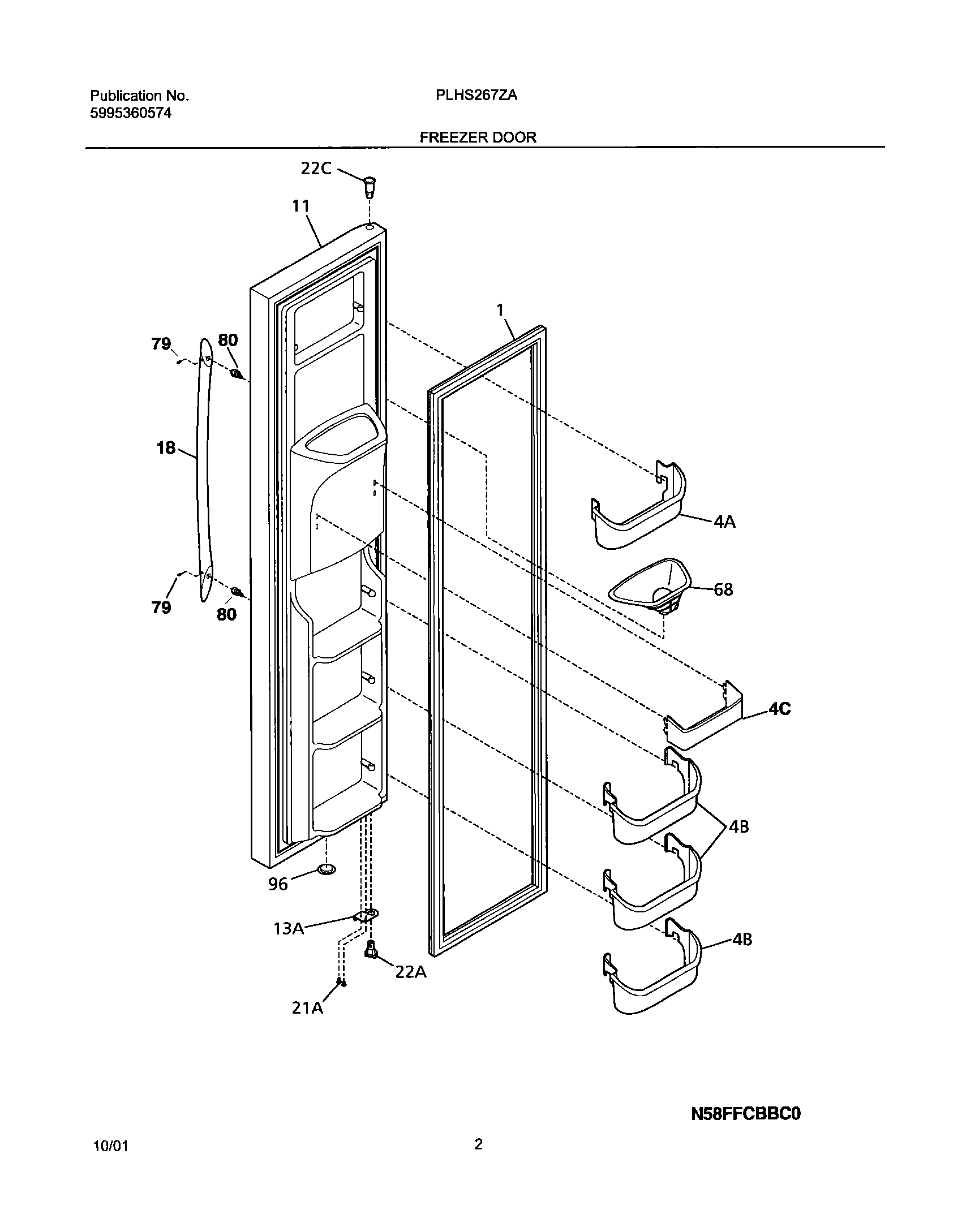03 - FREEZER DOOR