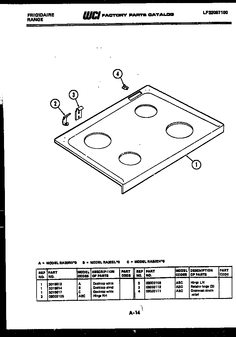 06 - COOKTOP PARTS