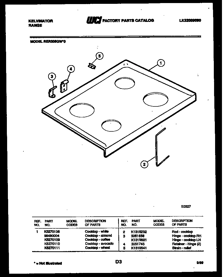 03 - COOKTOP PARTS