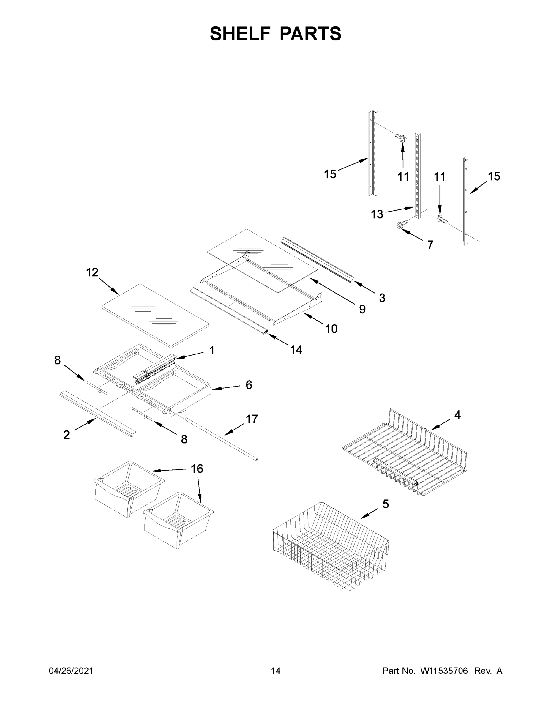 08 - SHELF PARTS