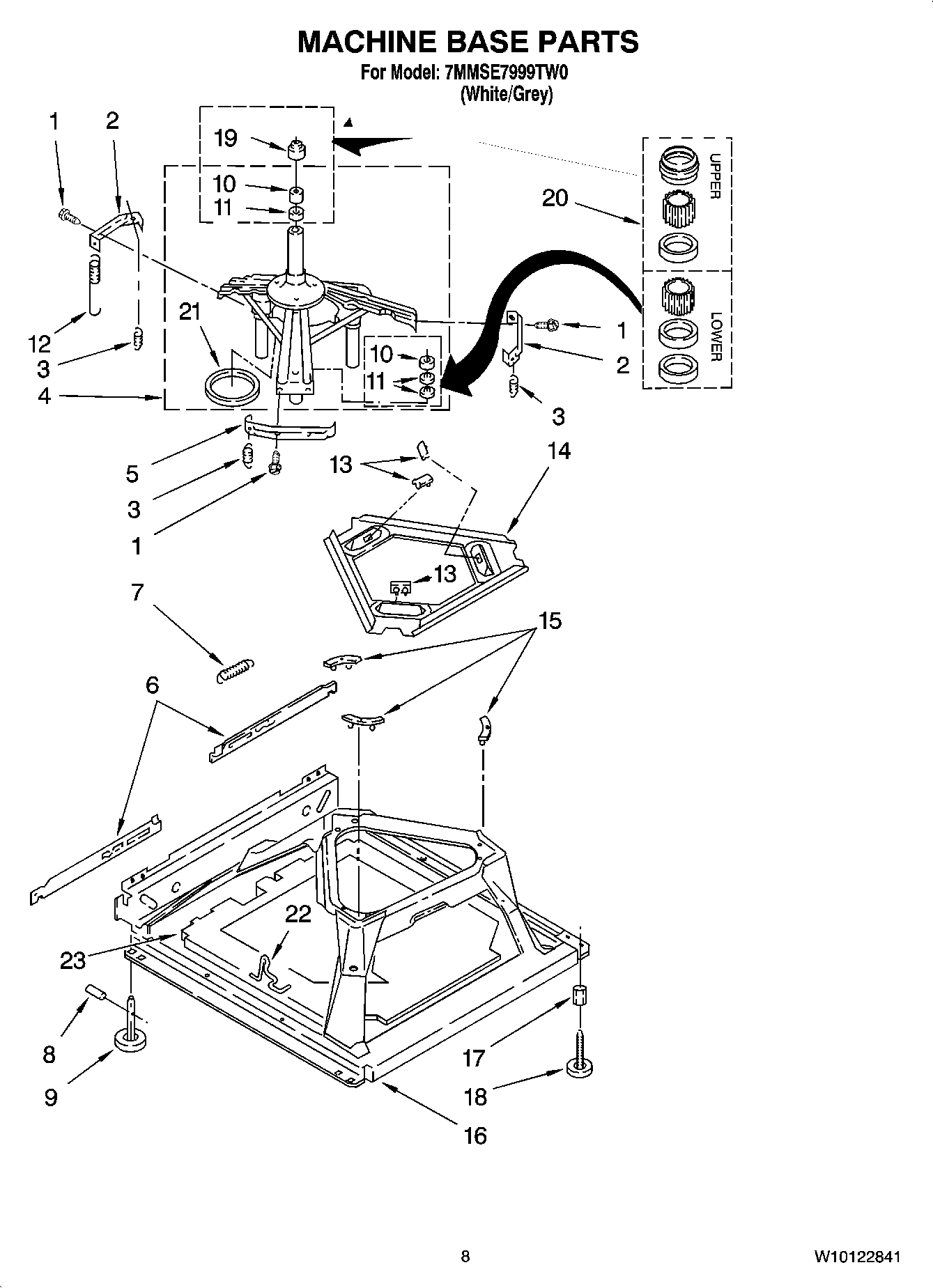 05 - MACHINE BASE PARTS