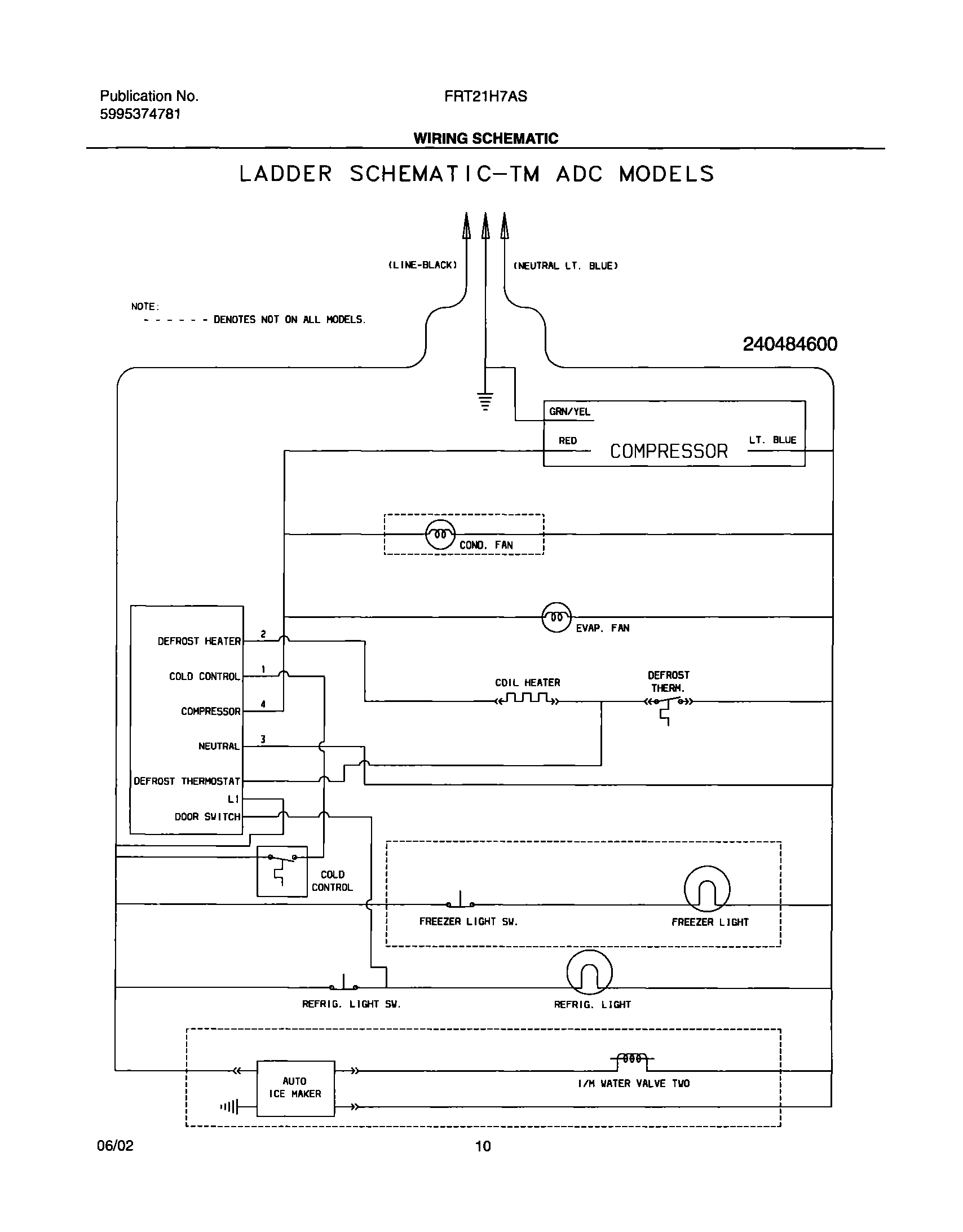 10 - WIRING SCHEMATIC