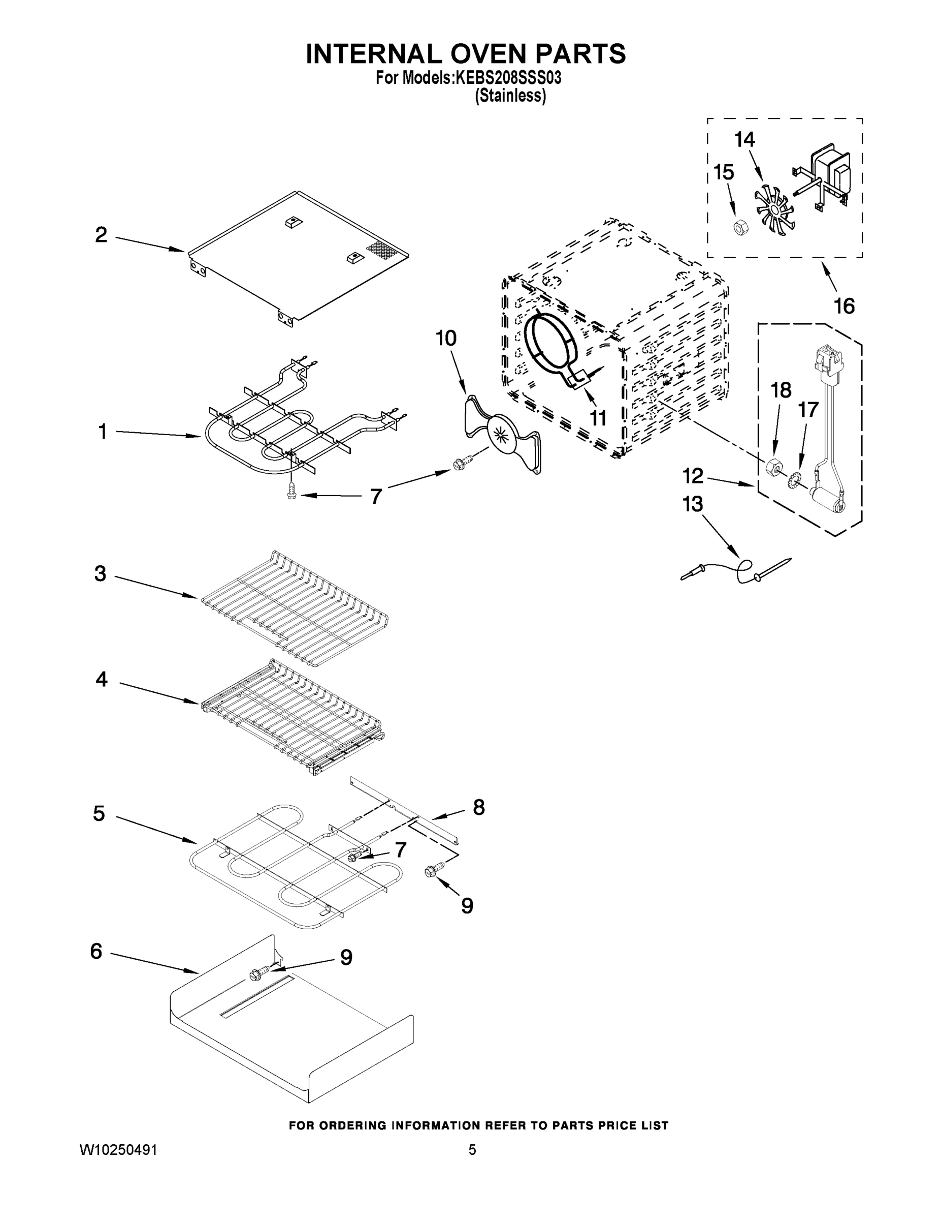 04 - INTERNAL OVEN PARTS