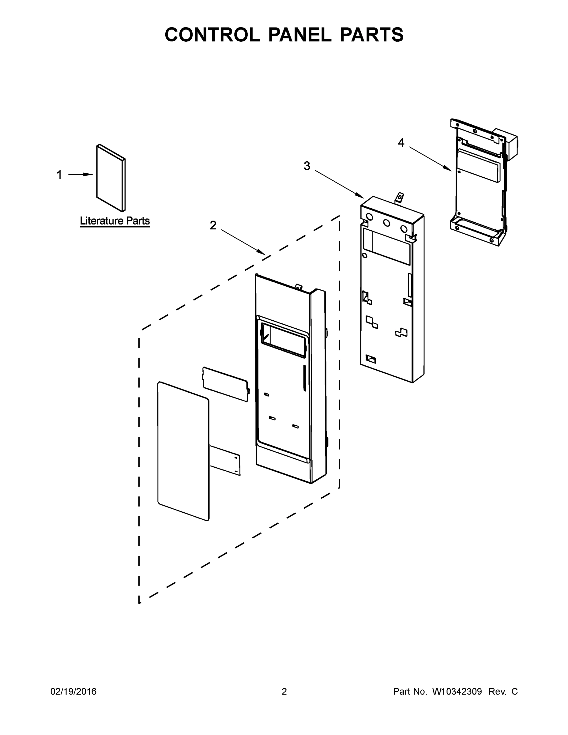 02 - CONTROL PANEL PARTS