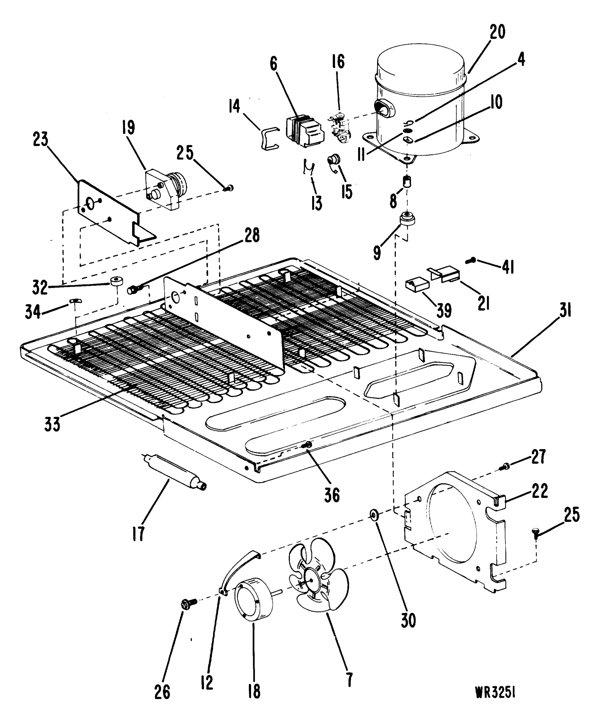 COMPRESSOR COMPARTMENT PARTS