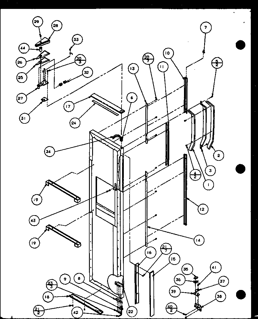 06 - FZ DOOR HINGE AND TRIM PARTS