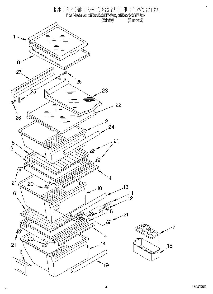 03 - REFRIGERATOR SHELF