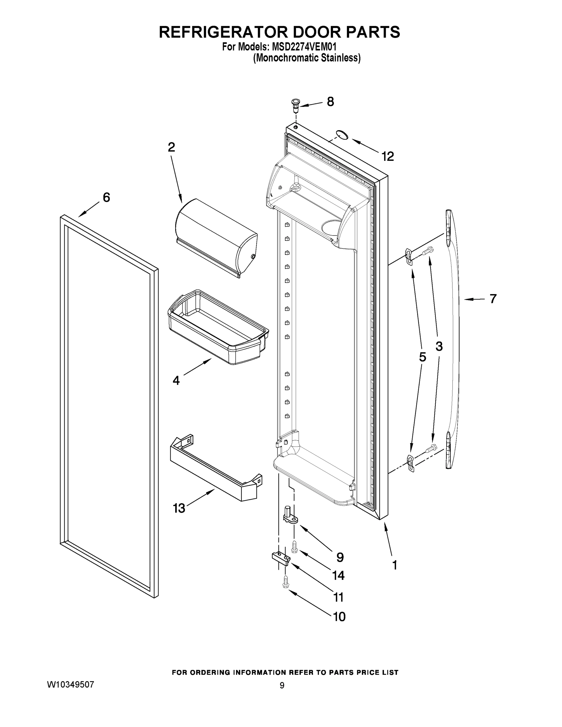 06 - REFRIGERATOR DOOR PARTS