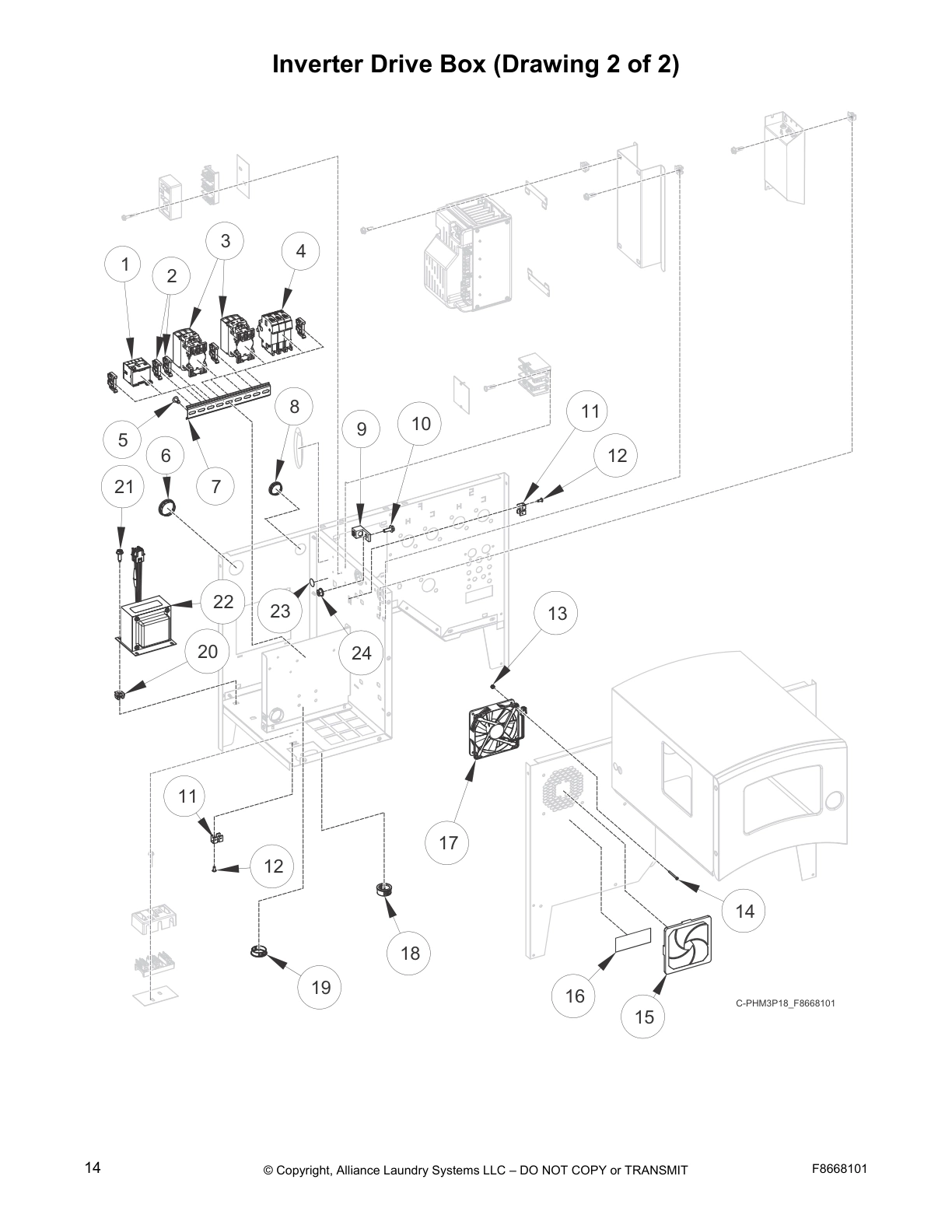 Inverter Drive Box (Drawing 2 of 2)