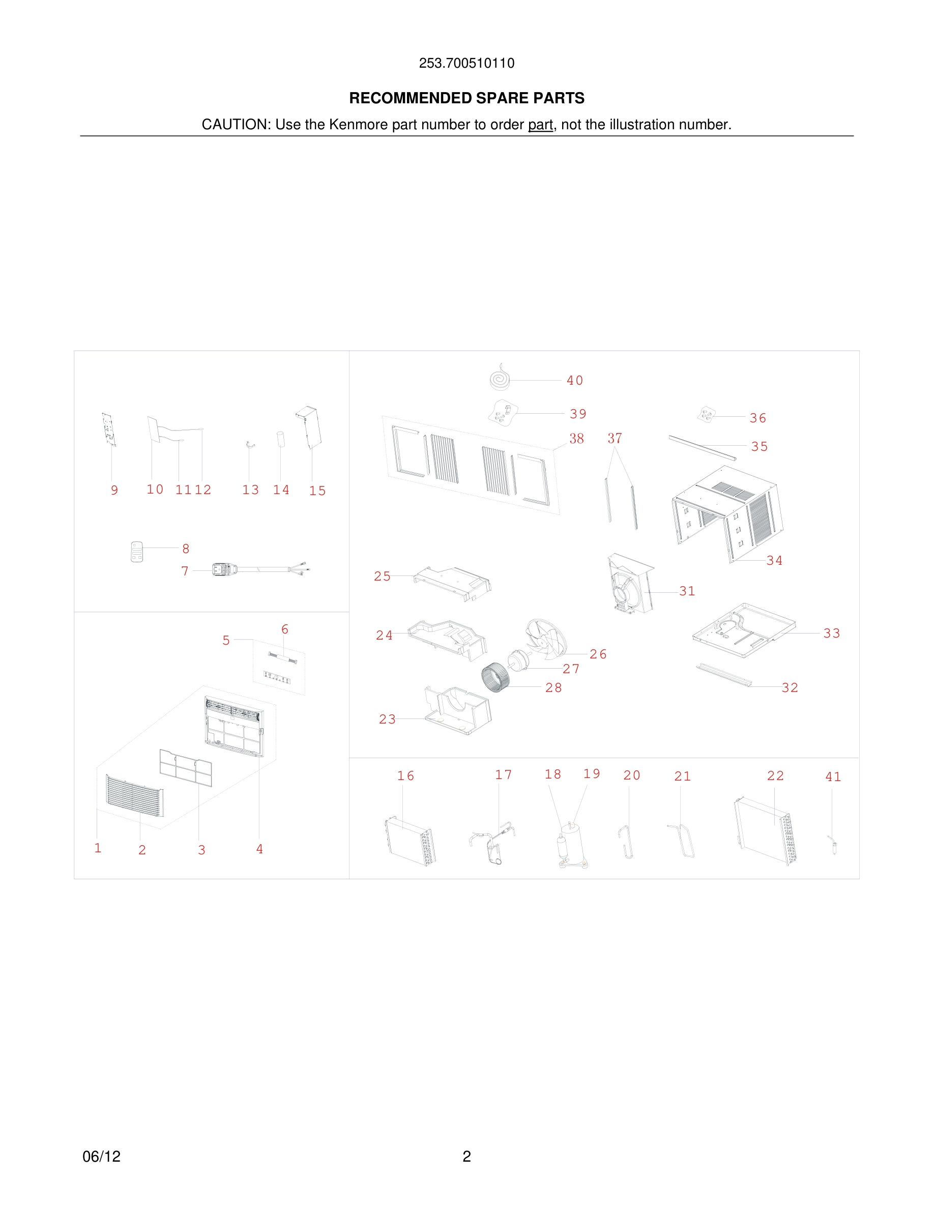 03 - RECOMMENDED SPARE PARTS