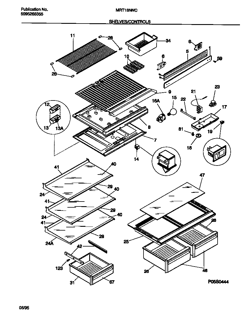 04 - SHELVES/CONTROLS