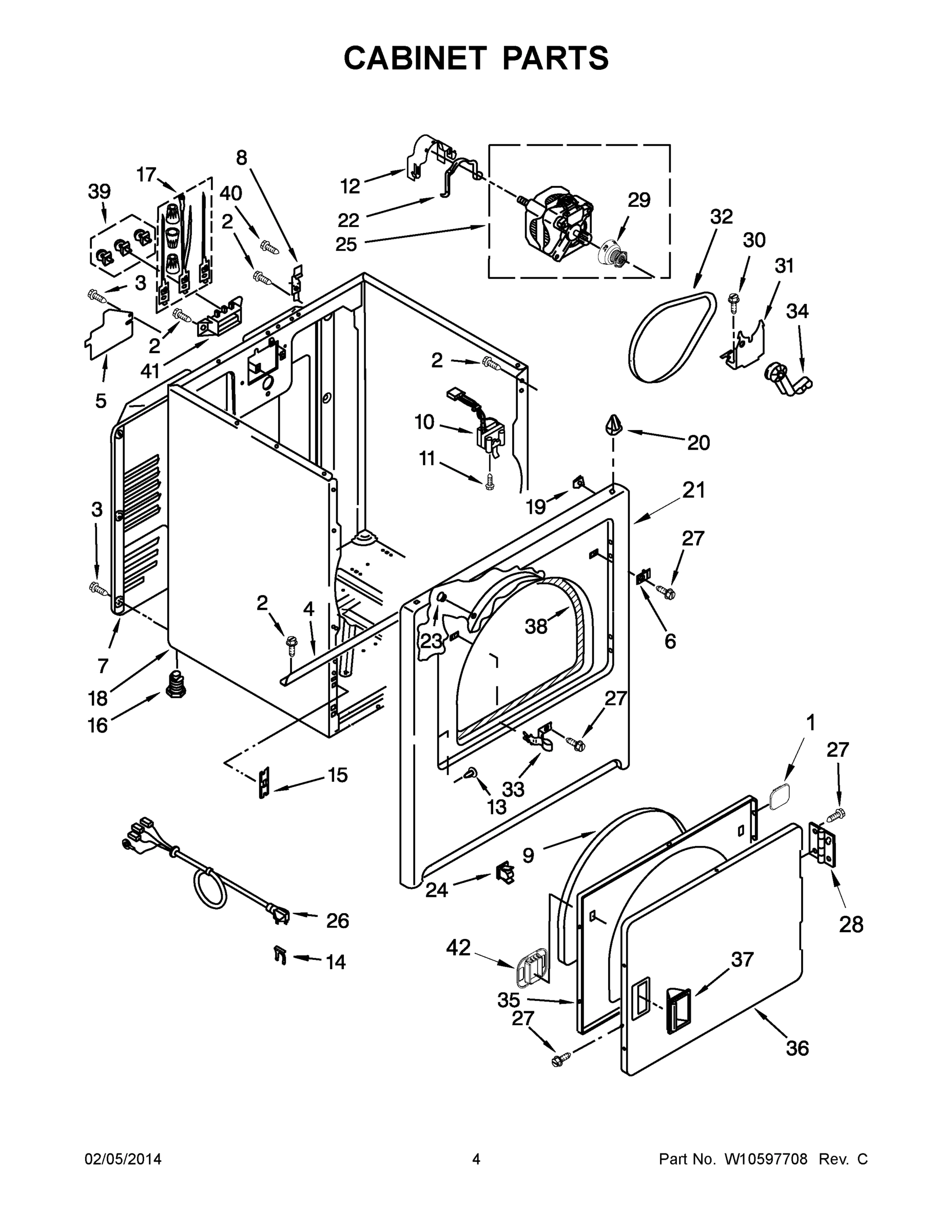 03 - CABINET PARTS