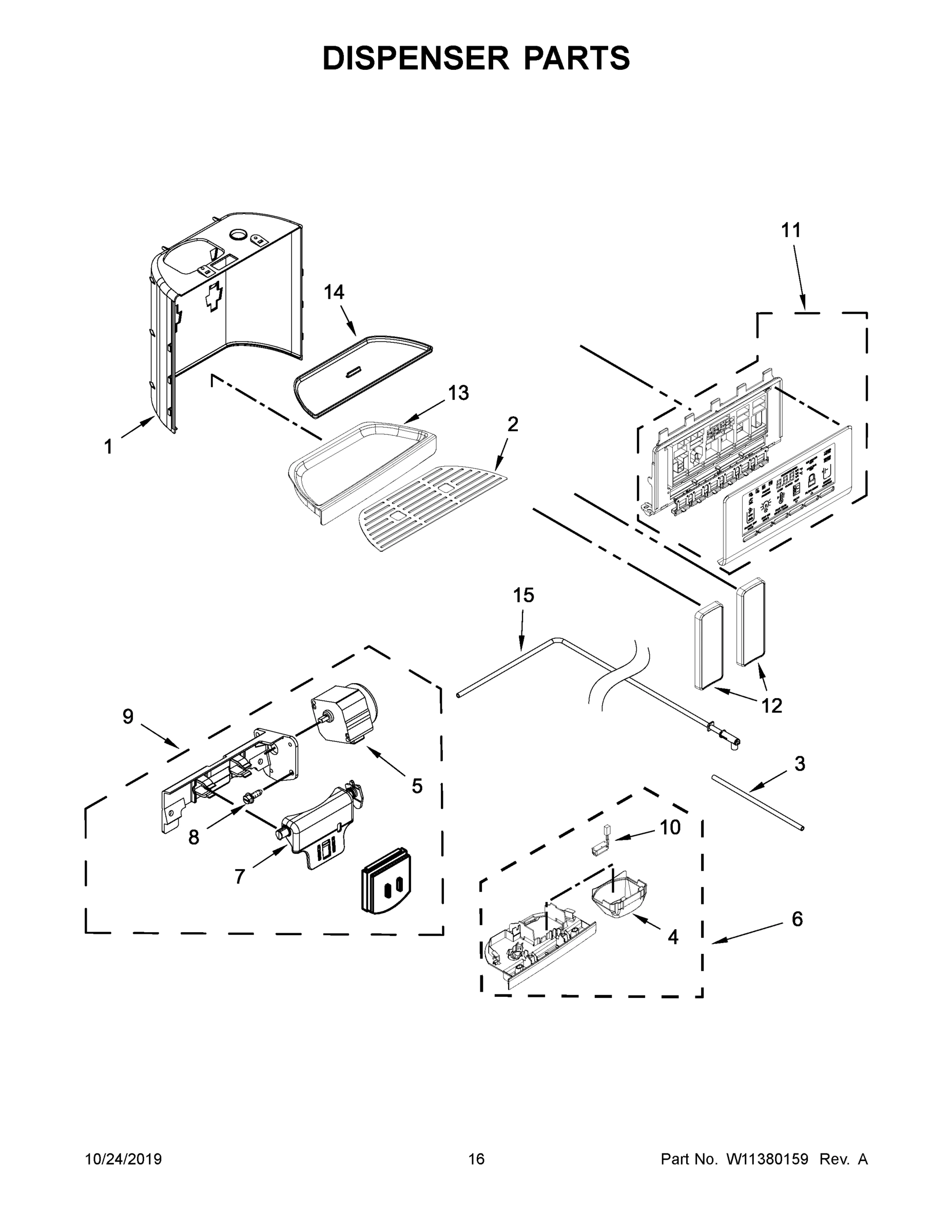 09 - DISPENSER PARTS