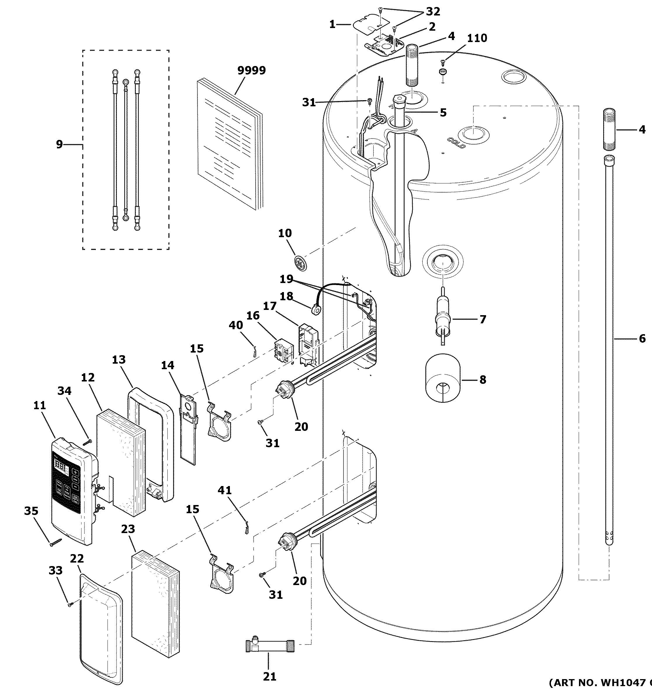 WATER HEATER ASSEMBLY