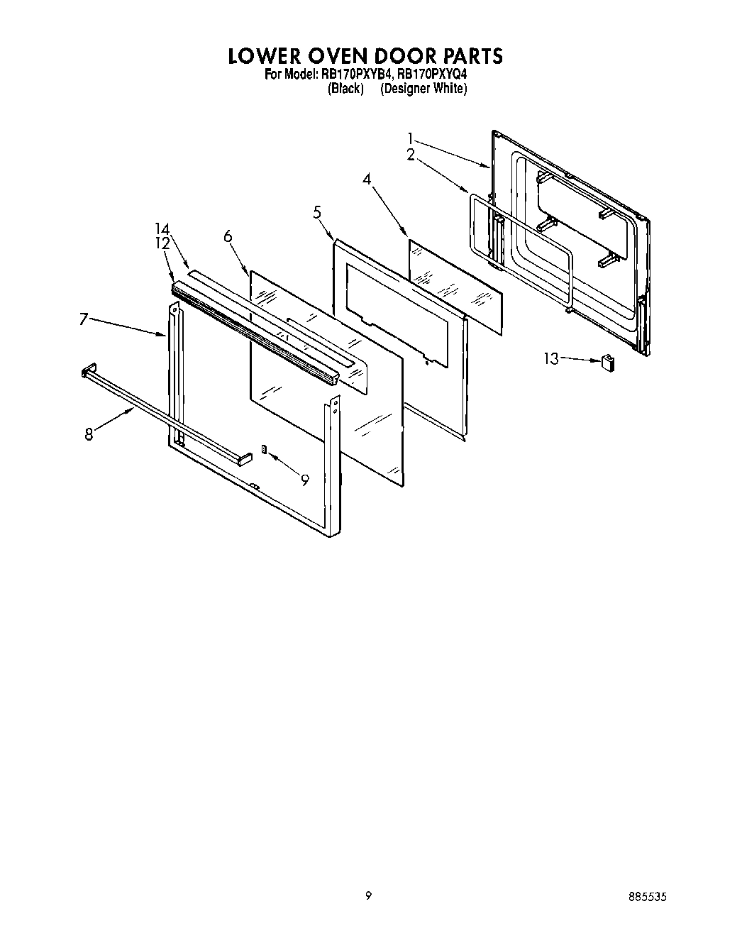 05 - LOWER OVEN DOOR