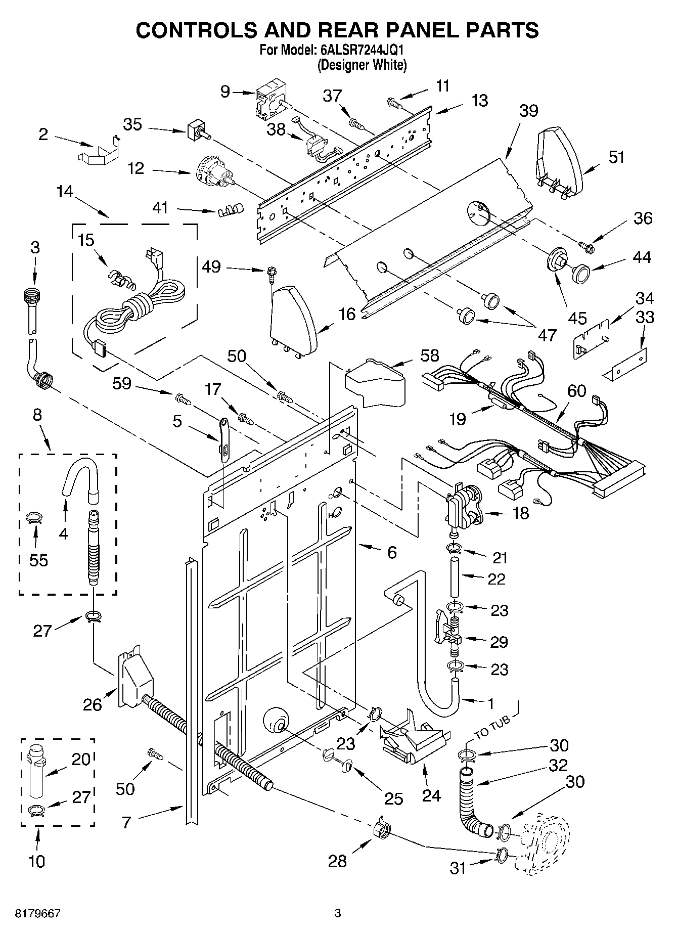 02 - CONTROLS AND REAR PANEL PARTS