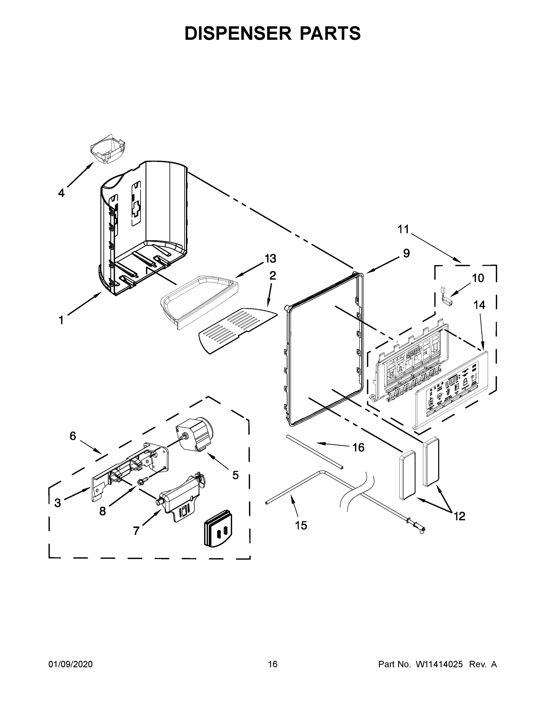 09 - DISPENSER PARTS