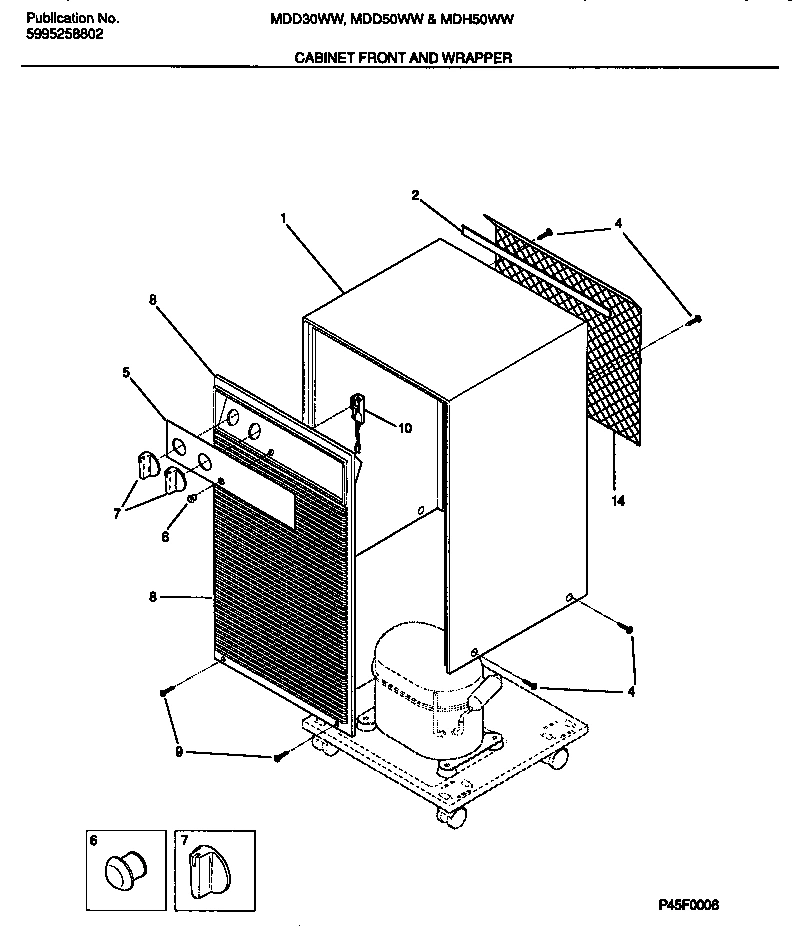 02 - CABINET FRONT AND WRAPPER