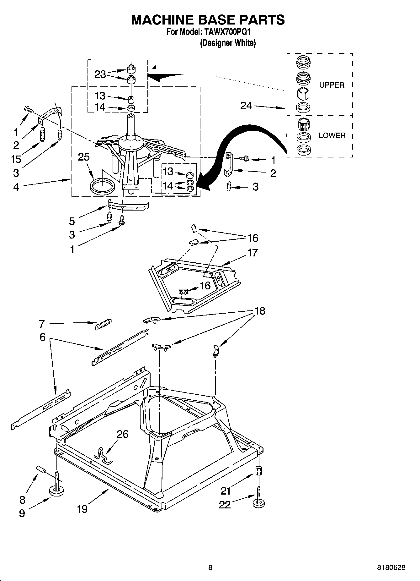 05 - MACHINE BASE PARTS