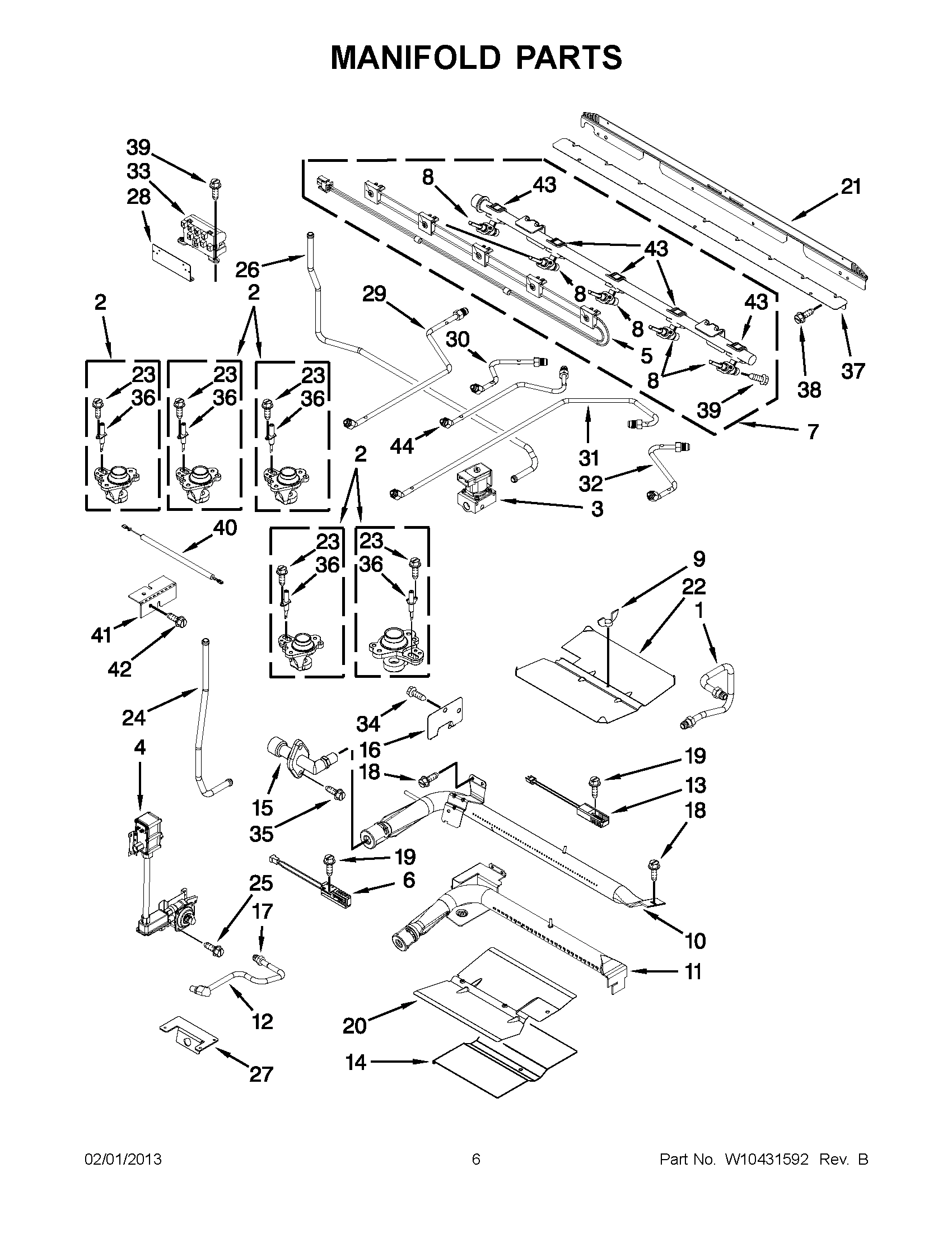 03 - MANIFOLD PARTS