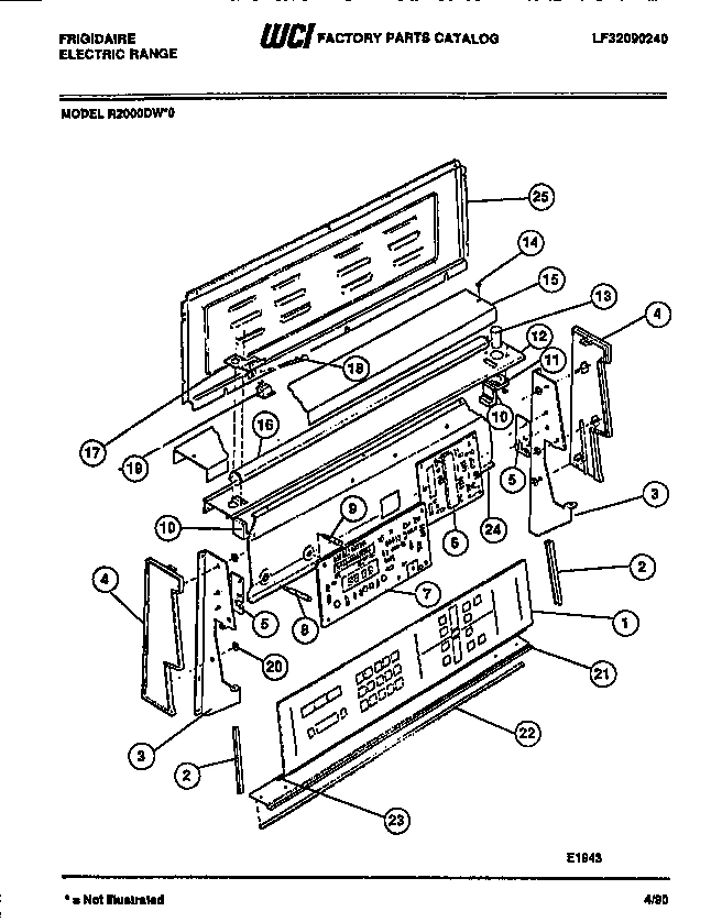 02 - CONTROL PANEL, COOK-MASTER, SWITCHE