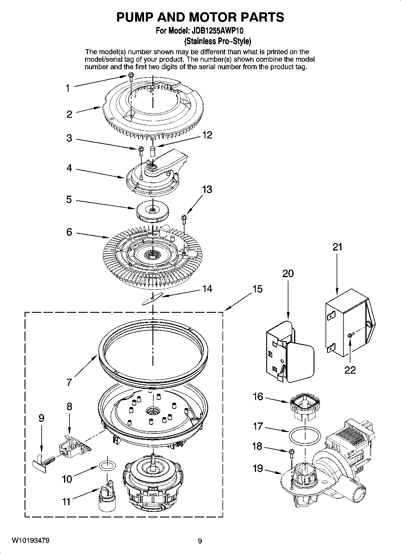 08 - PUMP AND MOTOR PARTS