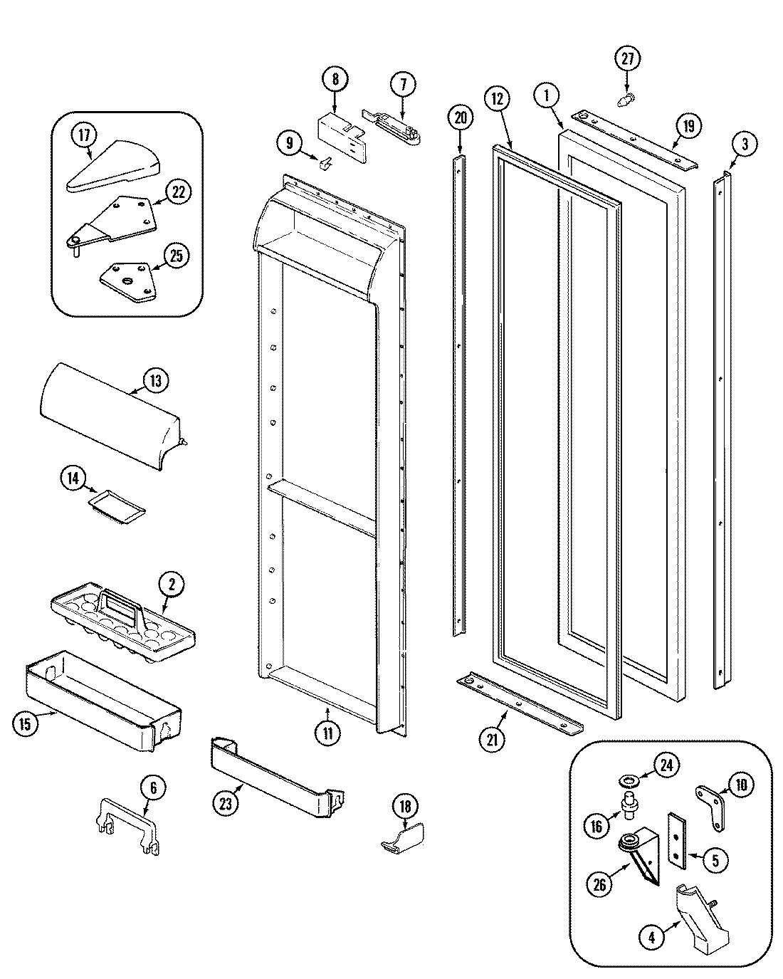 04 - FRESH FOOD DOOR