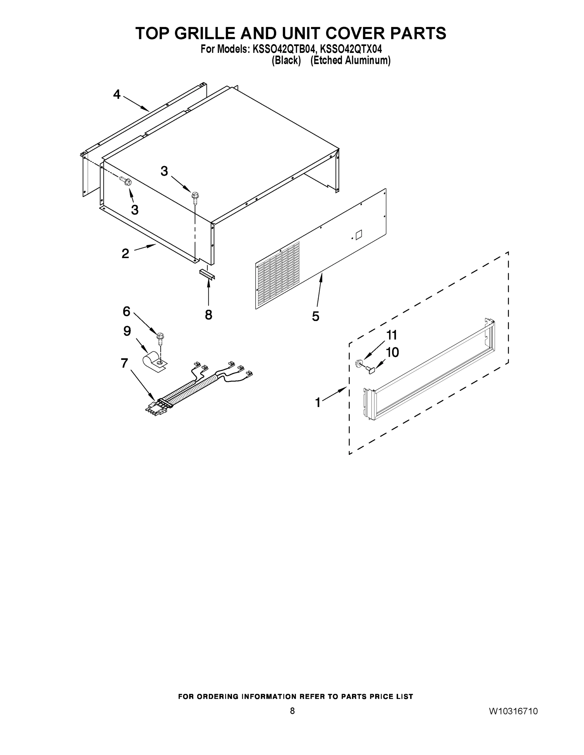 06 - TOP GRILLE AND UNIT COVER PARTS