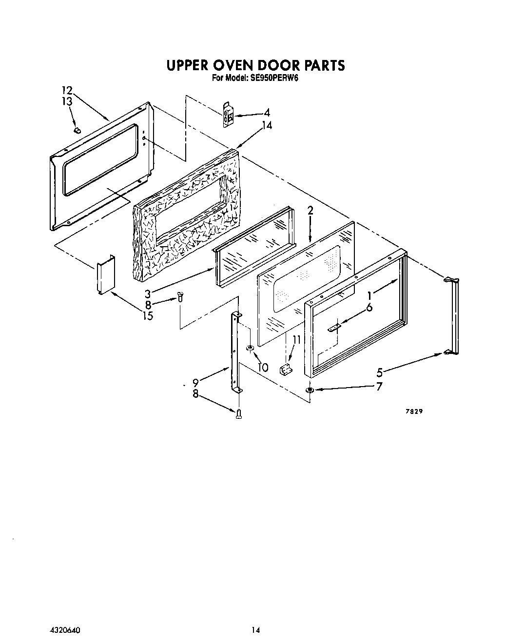 09 - UPPER OVEN DOOR