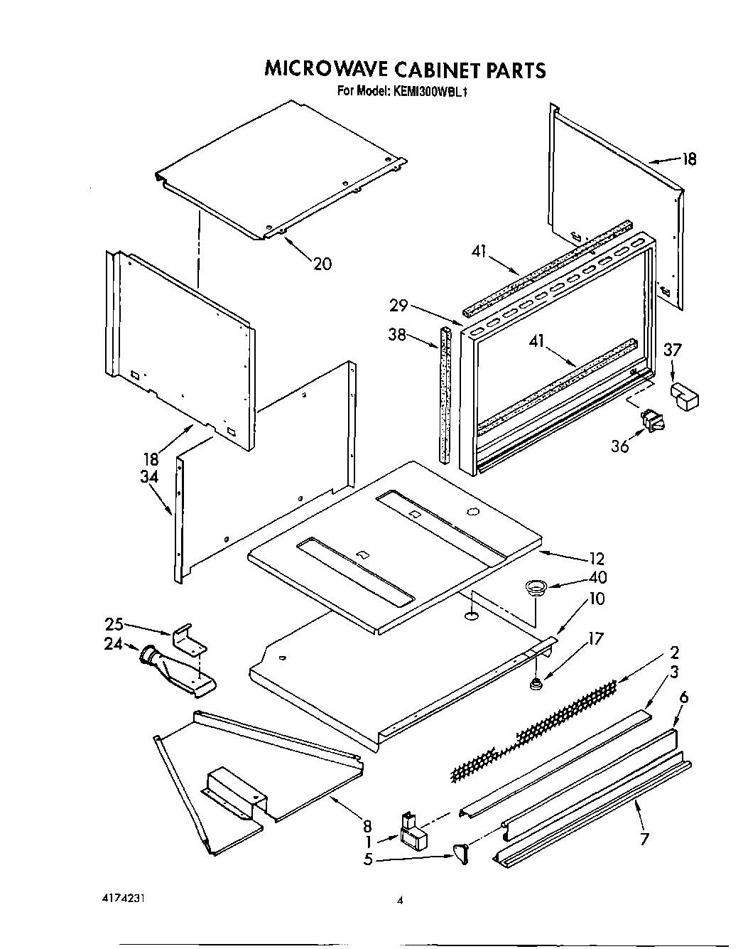 03 - MICROWAVE CABINET