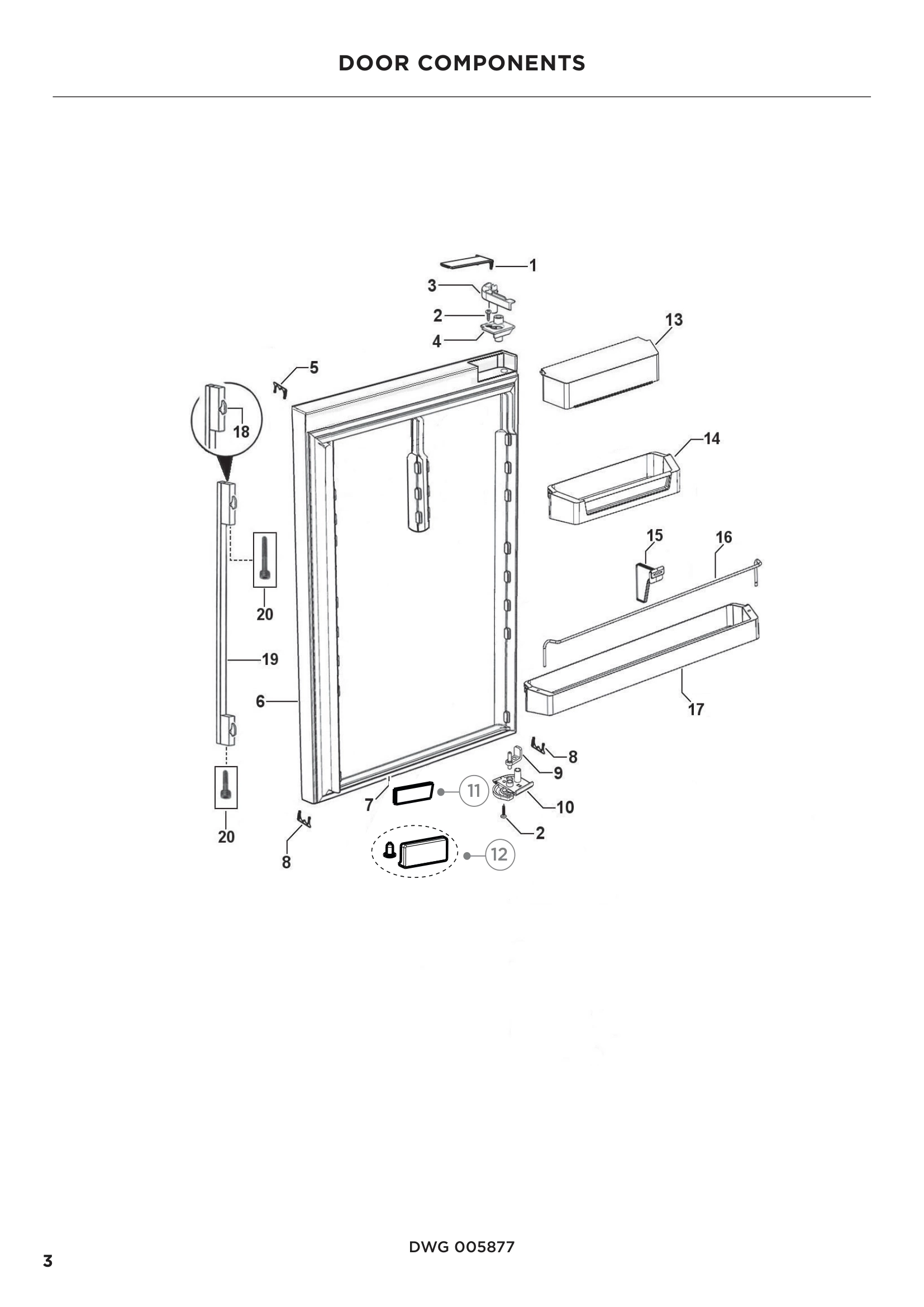 DOOR COMPONENTS