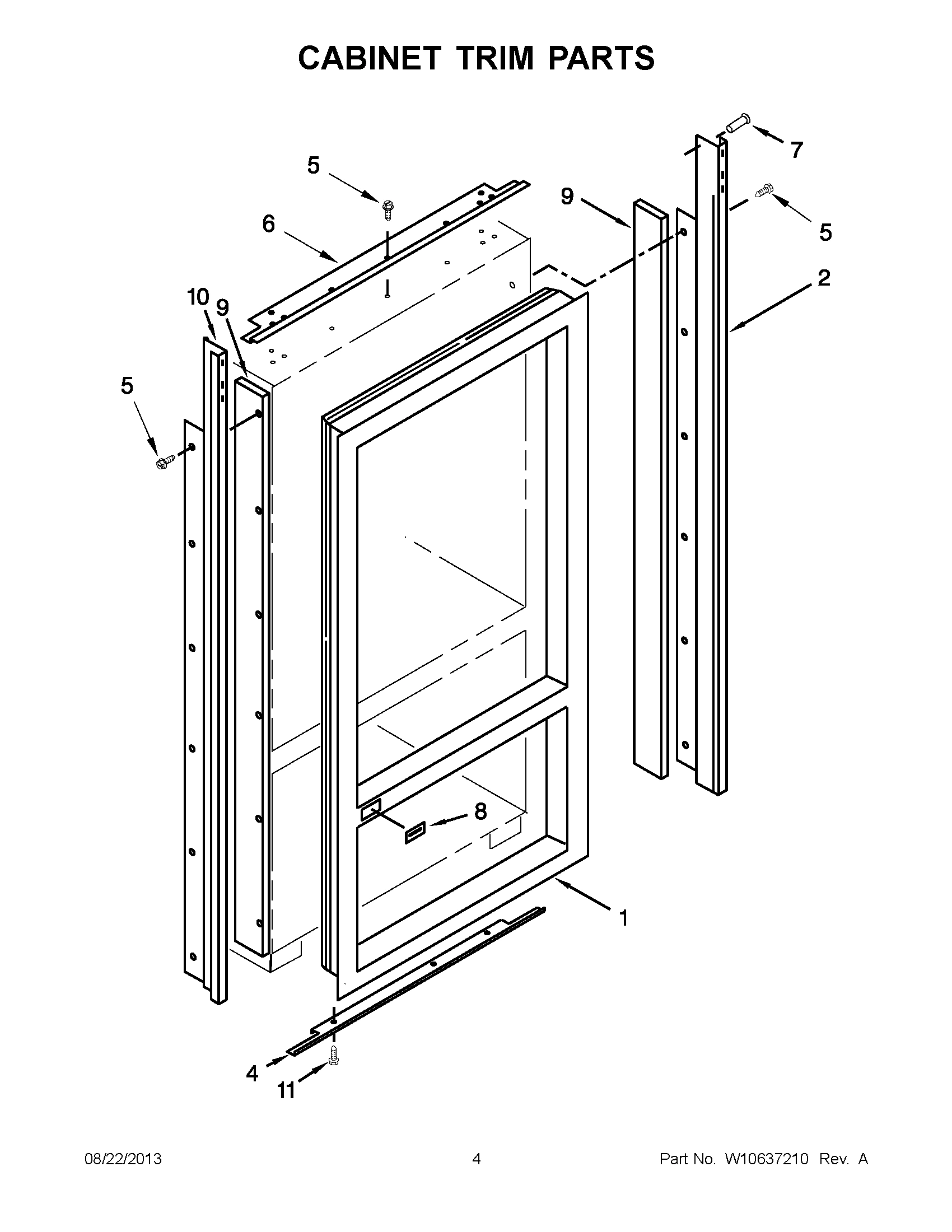 03 - CABINET TRIM PARTS