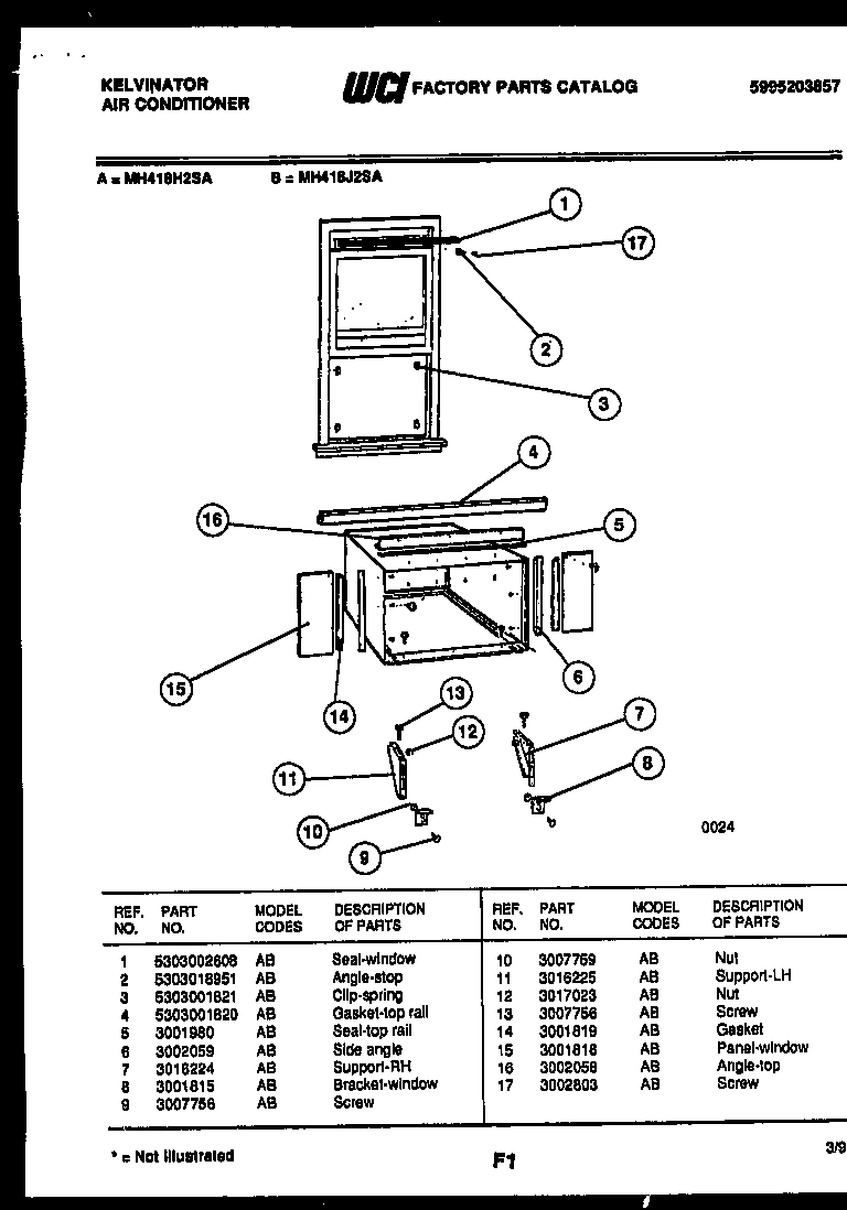 06 - CABINET AND INSTALLATION PARTS
