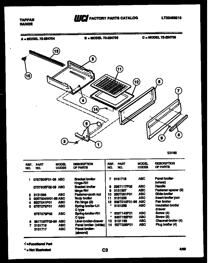 05 - BROILER DRAWER PARTS