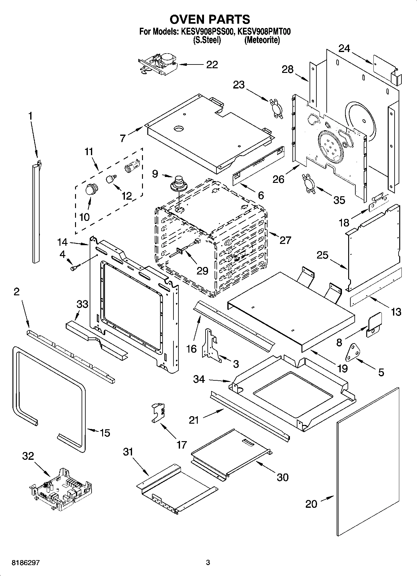 03 - OVEN PARTS