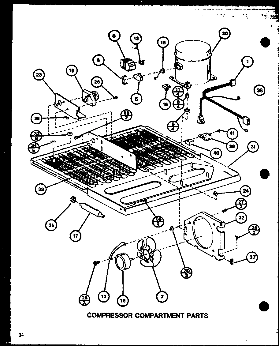 01 - COMPRESSOR COMPARTMENT PARTS