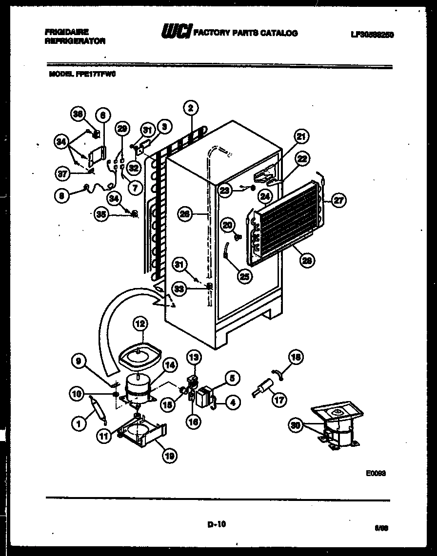 06 - SYSTEM AND AUTOMATIC DEFROST PARTS