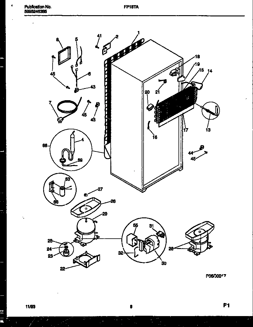 05 - SYSTEM AND AUTOMATIC DEFROST PARTS