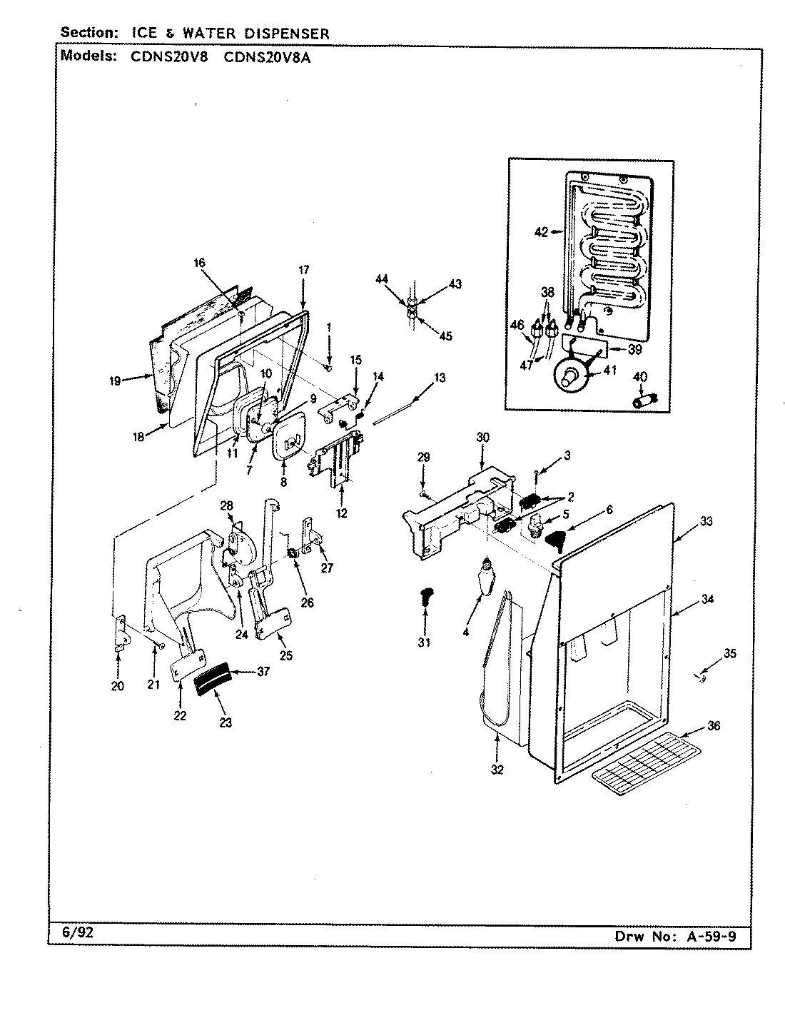 03 - ICE & WATER DISPENSER