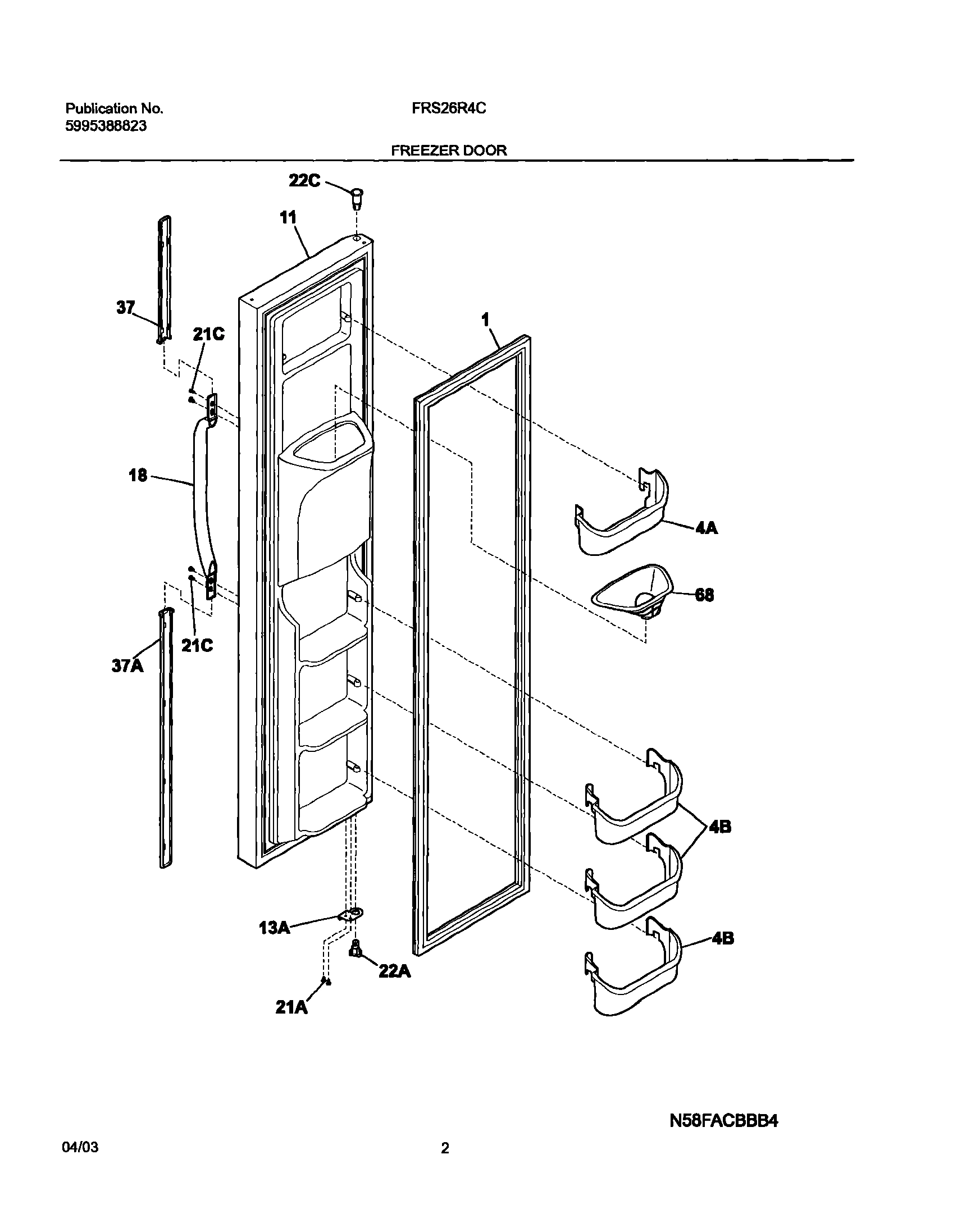 03 - FREEZER DOOR