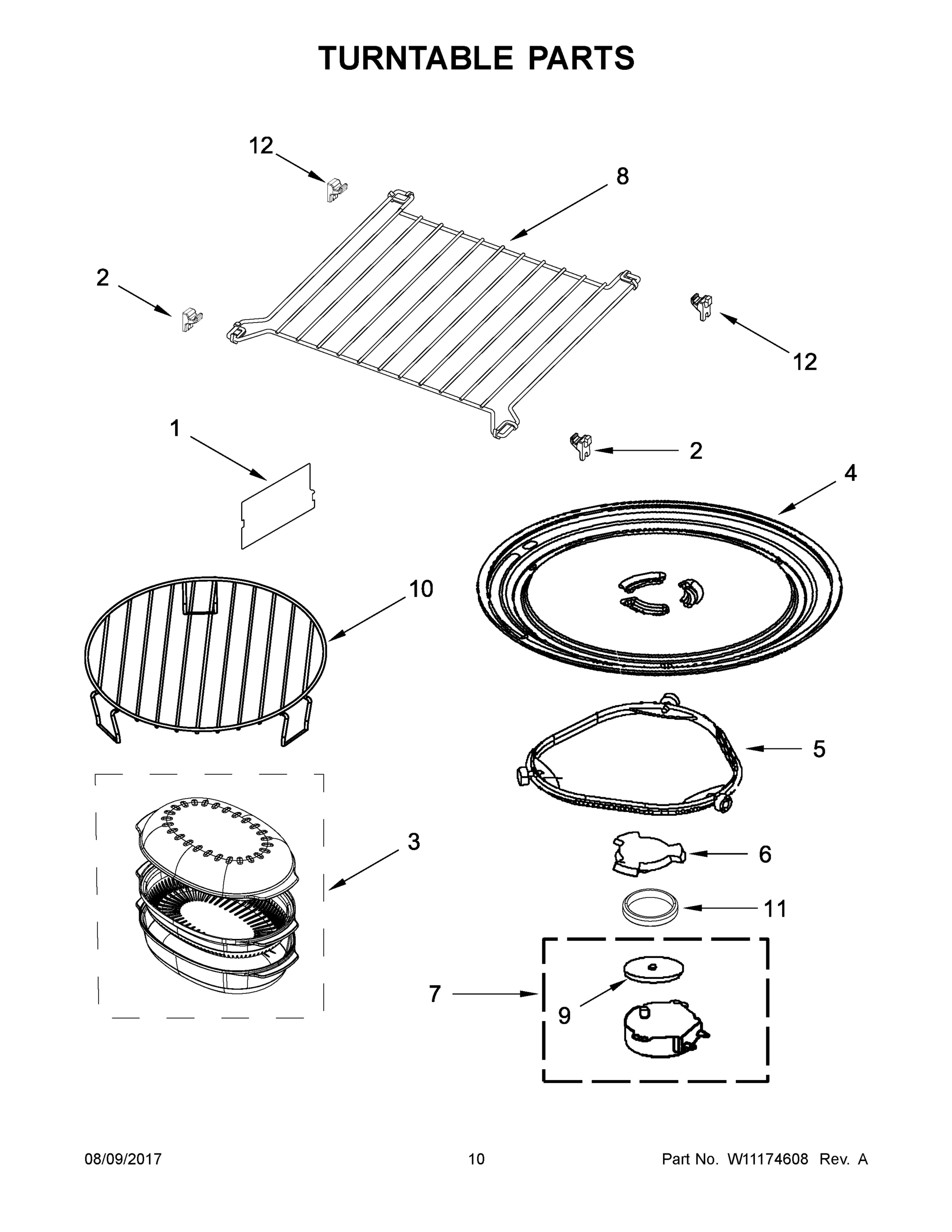 06 - TURNTABLE PARTS