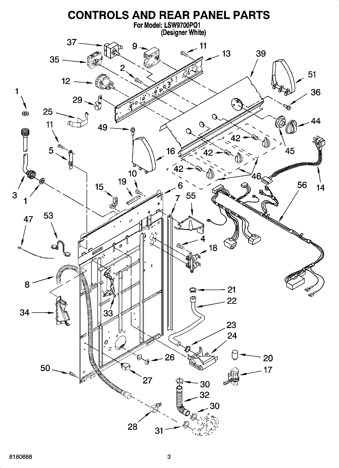 02 - CONTROLS AND REAR PANEL PARTS