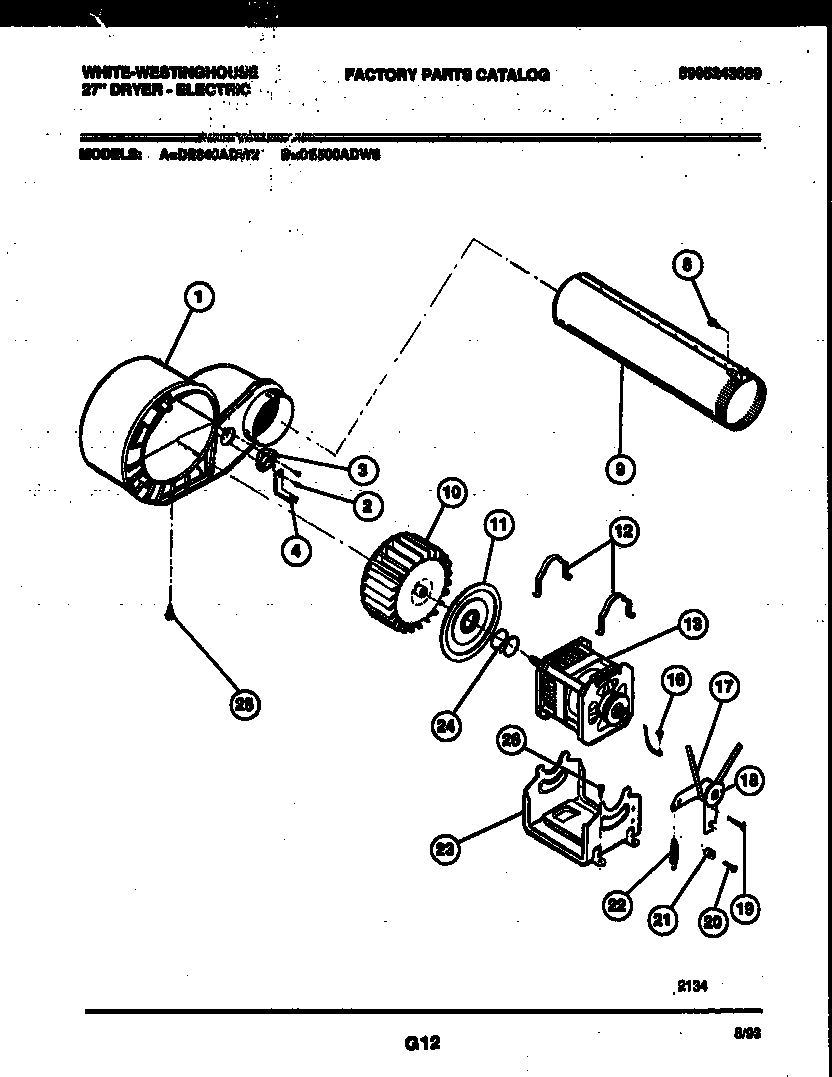 05 - BLOWER AND DRIVE PARTS