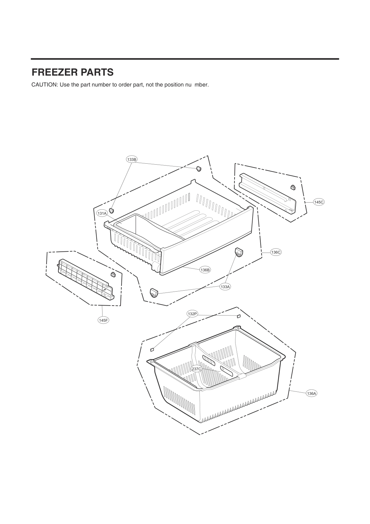 FREEZER PARTS