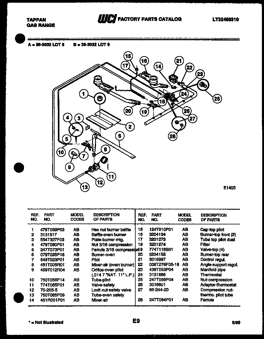 05 - BURNER, MANIFOLD AND GAS CONTROL